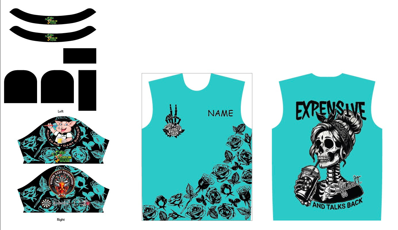 Expensive and Talks Back - Teal